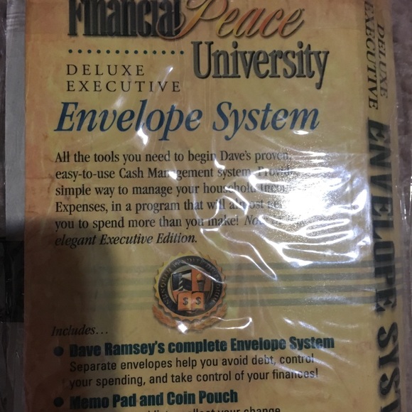other dave ramsey financial envelope system poshmark